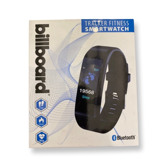 Billboard Wearables Billboard Bluetooth Fitness Tracker Smartwatch